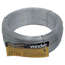 Kit Arame Galvanizado 20 0,89 mm 5 kg 207 m - VONDER