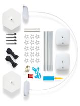 Kit Arco Completo Desconstruído Desmontável Festa Decoração Kit Arco Completo Desconstruído Desmontável Festa Decoração