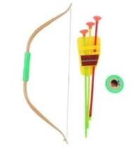 Kit Arco e Flecha Infantil - Brinquedo Seguro e Completo