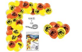 Kit Arco Fácil De Balões Jurassic World com Fita - 48 unid