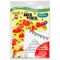 Kit Arco Fácil - Magali - 1 unidade - Festcolor - Rizzo Kit Arco Fácil - Magali - 1 unidade - Festcolor - Rizzo