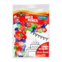 Kit Arco Fácil - Super Mario - 1 unidade - FestColor - Rizzo
