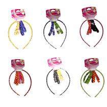 Kit Arco Infantil c/ 4 elásticos para Cabelo Estampa Color Kit Arco Infantil c/ 4 elásticos para Cabelo Estampa Color