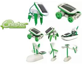 Kit arduino robo educacional solar 6/1