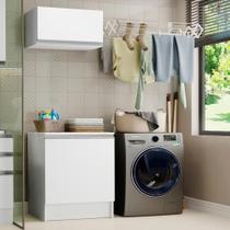 Kit Área de Serviço Topazio Armário e Balcão Madesa Kit Área de Serviço Topazio Armário e Balcão Madesa