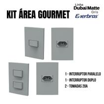 Kit area goumert gris matte dubai Kit area goumert gris matte dubai