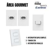 Kit area gourmet branco dubai Kit area gourmet branco dubai