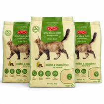 Kit Areia Biodegradável Kadi Grãos Finos 2Kg a 10kg Gatos - Kit Areia Biodegradável Kadi Grãos Finos 2Kg a 10kg Gatos -