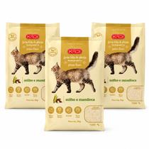 Kit Areia Biodegradável Kadi Grãos Mistos 2Kg a 10kg Gatos - Kit Areia Biodegradável Kadi Grãos Mistos 2Kg a 10kg Gatos -