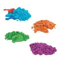 Kit Areia de Modelar com Acessórios 600g