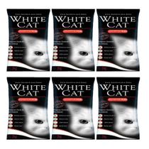 Kit Areia Higiênica para Gatos 6 Pacotes de 2kg - WHITECAT