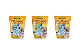 Kit Areia Higiênica para Gatos Sílica 3 pacotes de 1,6 - SILICAT Kit Areia Higiênica para Gatos Sílica 3 pacotes de 1,6 - SILICAT