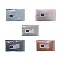 Kit Argila 100G Cada Uma Azul Branca Verde Marrom E Roxa