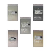 Kit Argila 500G Branca Preta Cinza Rosa Amarela