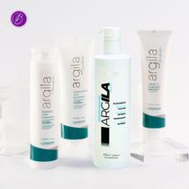 Kit Argila Reconstruction Alisamento Redução e Controle do Frizz London Cosméticos