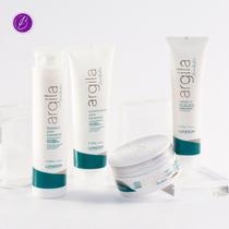 Kit Argila Reconstruction Ultra Hdratação Pós Química HC Max London Cosméticos