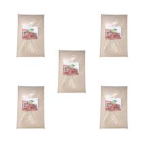 Kit Argila Rosa 5kg 100% Pura Ervas E Raízes