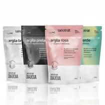 Kit Argilas Terapêuticas Labotrat Dia a Dia Facial e Corporal