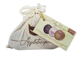 Kit Argiloterapia Natural E Vegano - Peles Secas 180G