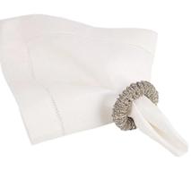 Kit argola p/guardanapo majesty prata (4pç) - copa e cia Kit argola p/guardanapo majesty prata (4pç) - copa e cia