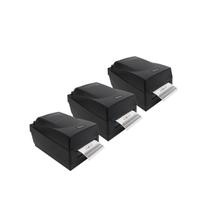 Kit Argox 3 Impressoras de Etiquetas OS-2140 Preta