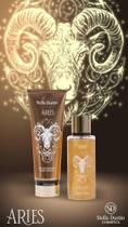 Kit Aries Body Splash Shimmer 250 ml + Creme Hidratante Shimmer 236ml Stella Dustin