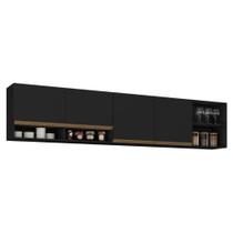 Kit Armário Cozinha Aéreo 105cm com Aéreo 150cm Veneza Multimóveis MP2291