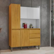 Kit Armário de Cozinha 6 Portas 2 Gavetas Lucca CHF Móveis