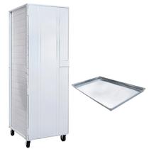 KIT Armário de Pães 58x70 Epóxi com 20 Assadeiras Alumínio Imeca 5922 KIT Armário de Pães 58x70 Epóxi com 20 Assadeiras Alumínio Imeca 5922