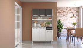 Kit Armario para Cozinha Esmeralda Telasul 105cm 6 Portas