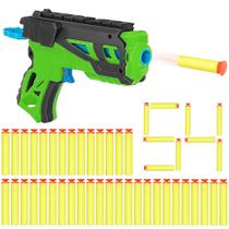 Kit Arminha com 54 Dardos que Grudam Pistola Tiro ao Alvo Kit Arminha com 54 Dardos que Grudam Pistola Tiro ao Alvo