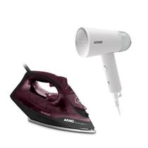 Kit Arno: Ferro Ultragliss + Vaporizador Steam Travel Kit Arno: Ferro Ultragliss + Vaporizador Steam Travel