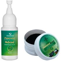 Kit Aromatizador Bucal E Clareador De Dental Carvao Ativado