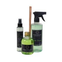 Kit Aromatizador Completo Difusor Àgua Perfumada Home Spray AROMAS