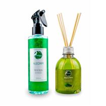 Kit Aromatizador De Ambientes Alecrim 270 Ml + Home Spray - Pantanal Aromas