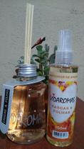Kit Aromatizador de Ambientes Difusor de Varetas e Home Spray - Pitanga Capim Limão Lavanda