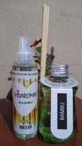 Kit Aromatizador de Ambientes Difusor de Varetas e Home Spray - Pitanga Capim Limão Lavanda
