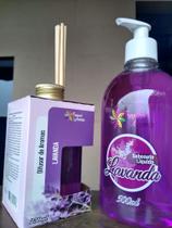 Kit Aromatizador de Ambientes e Sabonete Perfumado Para Banheiro Closets Recepção Lavabo - Tropical Aroma