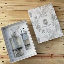 Kit aromatizador de roupas e de ambiente chá branco provanza