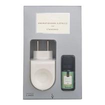 Kit Aromatizador Difusor Elétrico + Essência De Bamboo 10ml