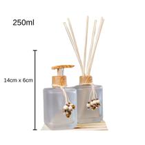 kit aromatizador e saboneteira 250 ml kit aromatizador e saboneteira 250 ml