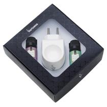 Kit Aromatizador elétrico difusor Via aroma Standard com 2 essências