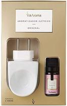 Kit Aromatizador Eletrico Original ou Standart + Essencia Peonia Via Aroma