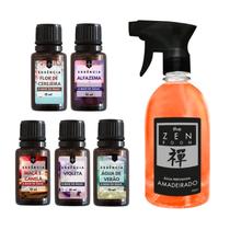 Kit Aromatizante 5 Essências Para Umidificador 15ml Home 500ml