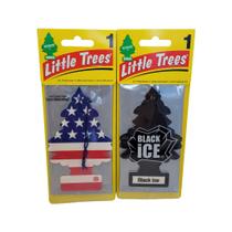 Kit Aromatizante Little Trees Vanilla Pride e Black Ice