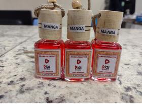 Kit aromatizante Manga 3 unidades para carro e ambiente