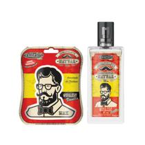 Kit Aromatizante Odorizador Cheirinho Automotivo CentraSul Natuar Men Spain Vanilla Miniatura e Spray 45ML