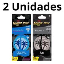 Kit Aromatizante para Carro Retrovisor Grand Prix KIT:KIT1GELO1CARRO Kit Aromatizante para Carro Retrovisor Grand Prix KIT:KIT1GELO1CARRO