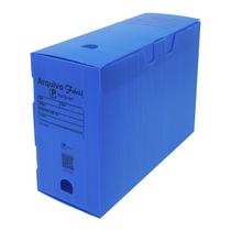 Kit Arquivo Morto Facil Polionda A4 Oficio Polibras 25 Und