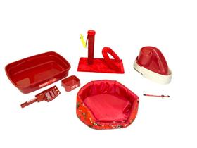 kit arranhador e acessórios para gatos